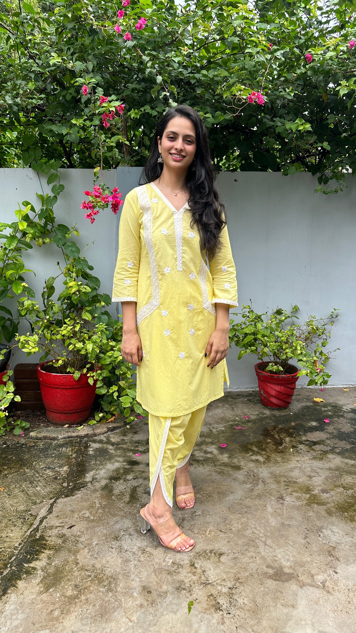 Butter yellow Coord set