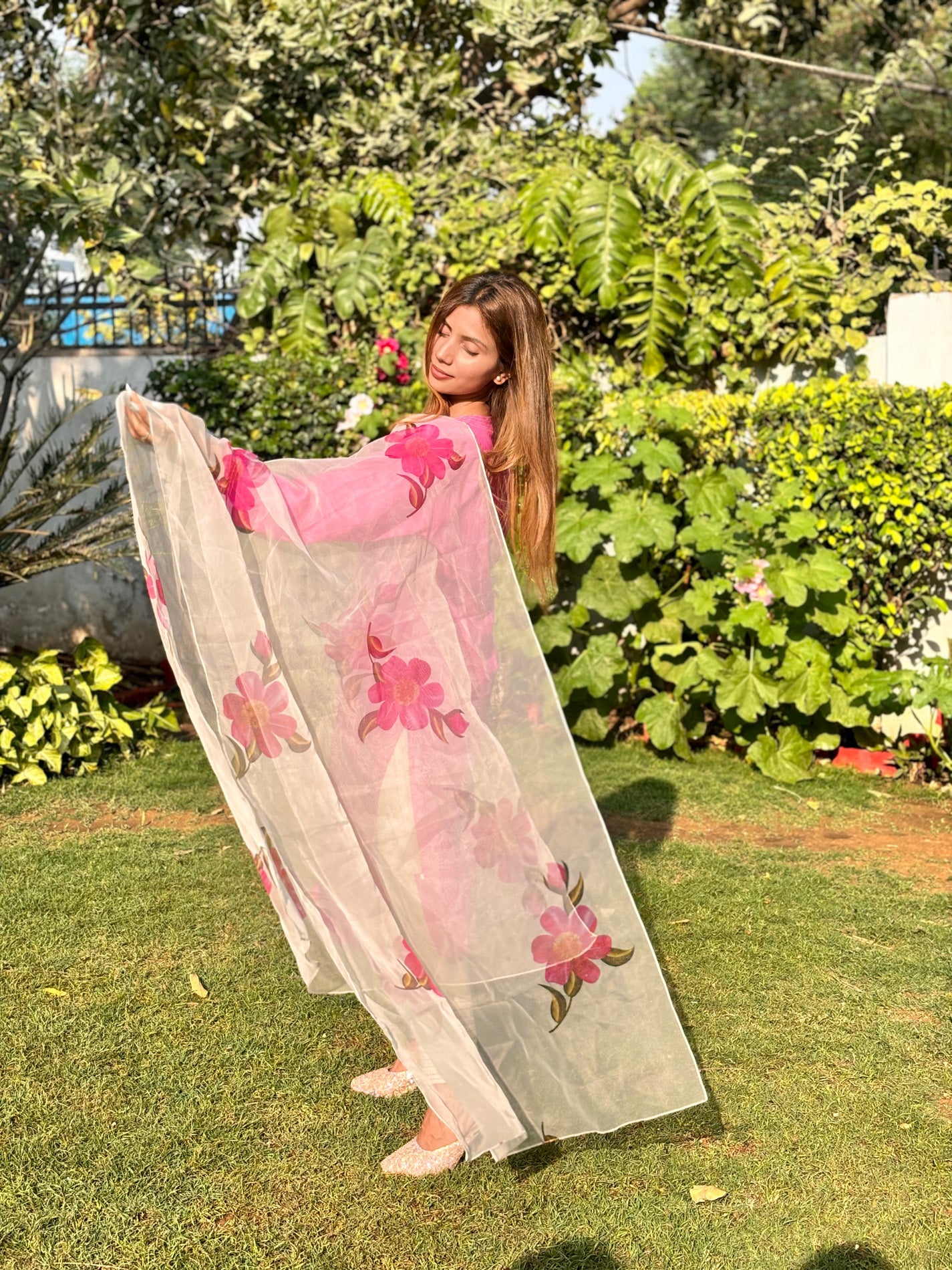 Pink Sitara Suit Set