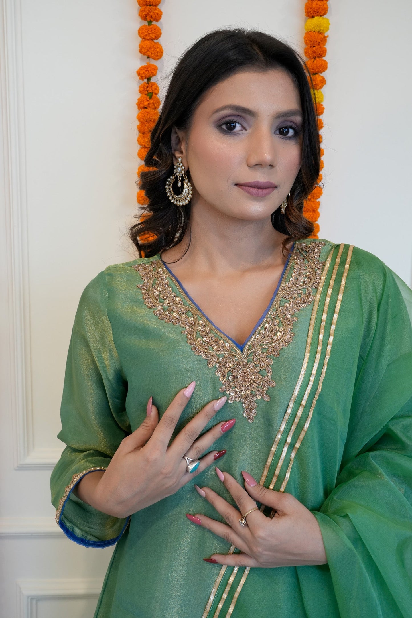 Green Tissue Suit