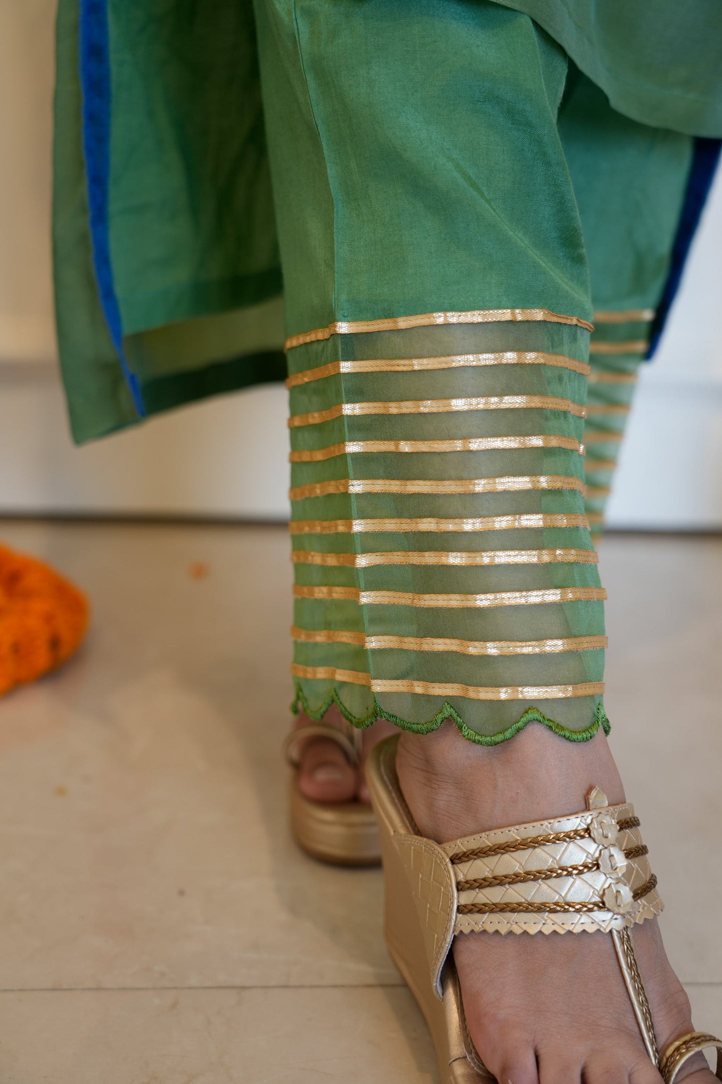 Green Tissue Suit