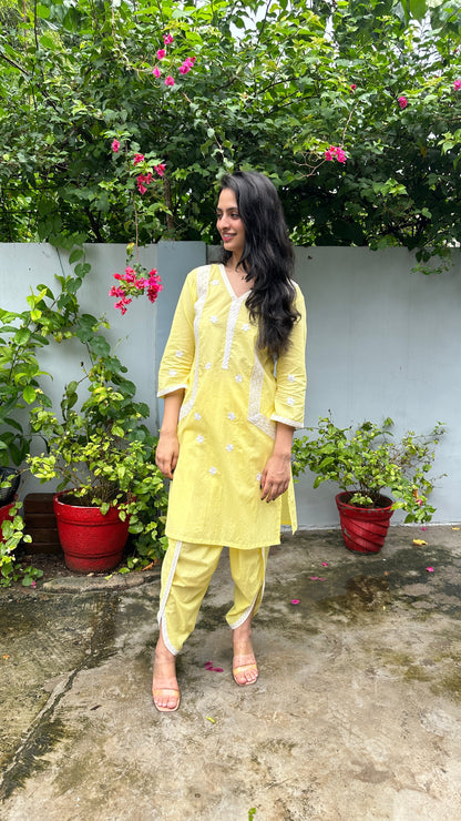 Butter yellow Coord set
