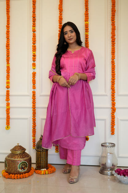 Pink Sitara Kurta Set