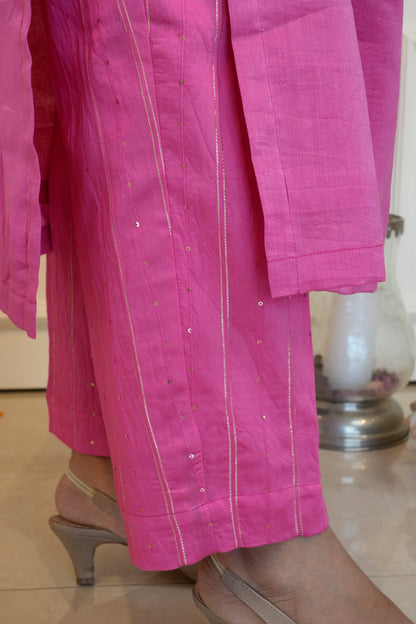 Pink Sitara Kurta Set