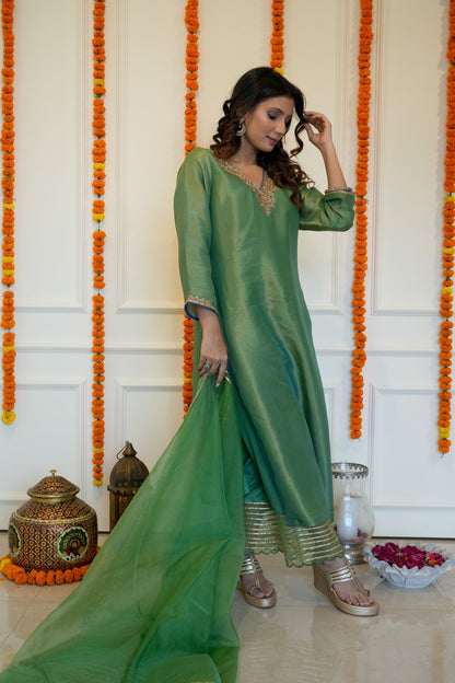 Green Tissue Suit