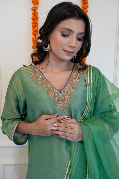 Green Tissue Suit